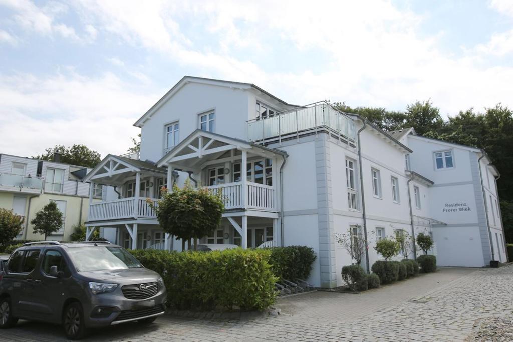 Strandnahe Fewos Mit 2 Schlafzimmern Und Balkon, Residenz Prorer Wiek, Binz Esterno foto